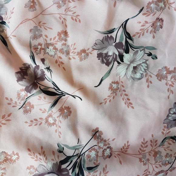 Vintage 70's Floral Button Down Blouse • Sz 11/12 - Picture 8 of 15